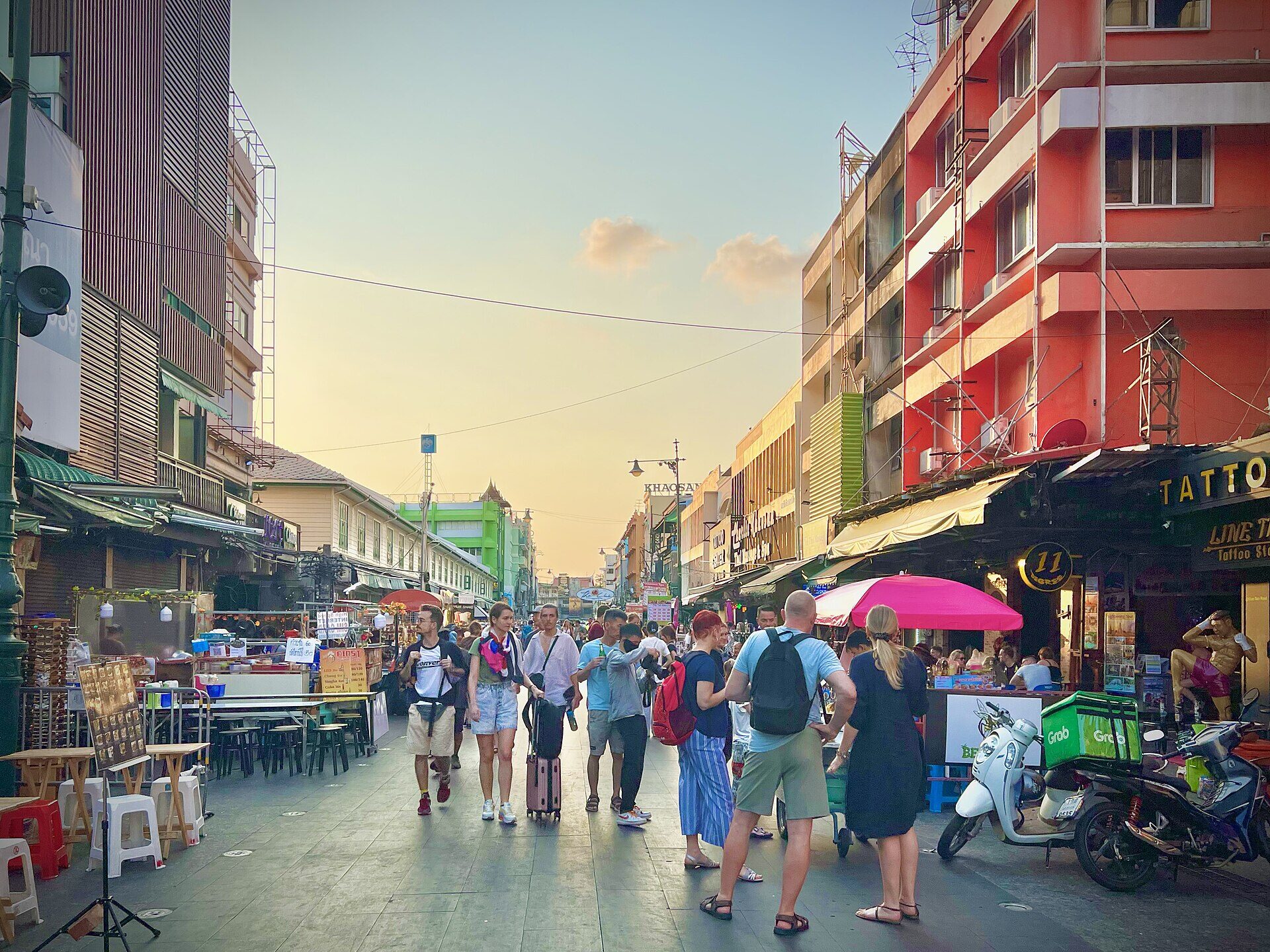 Khao San Road and Bangkok Old City