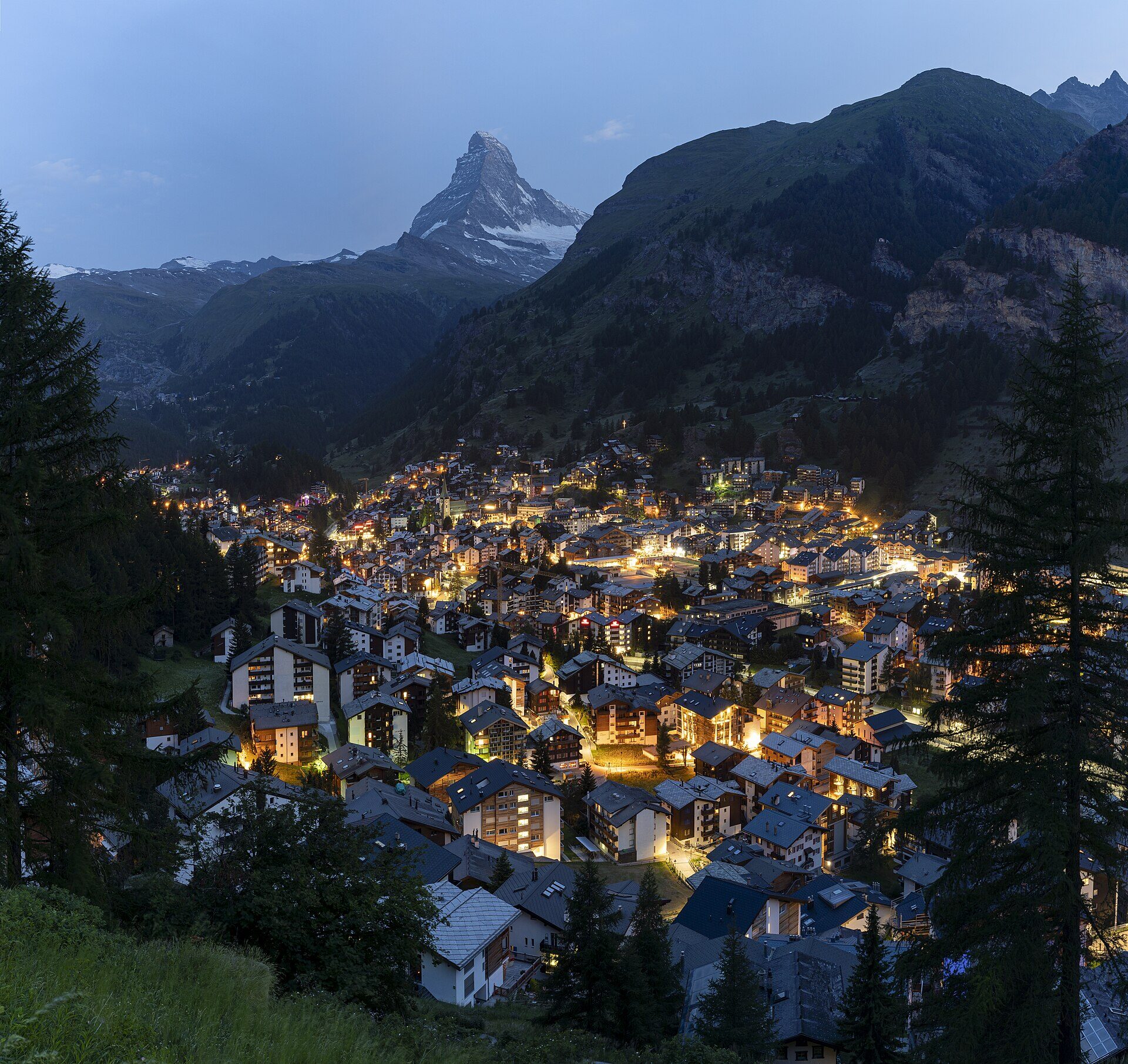 Matterhorn and Zermatt
